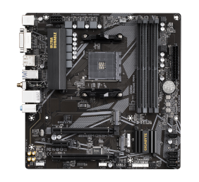 Gigabyte | B550M DS3H AC 1.0/1.1/1.2/1.3/1.5 M/B | Processor family AMD | Processor socket AM4 | DDR4 DIMM | Memory slots 4 | Supported hard disk drive interfaces SATA, M.2 | Number of SATA connectors 4 | Chipset AMD B550 | Micro ATX