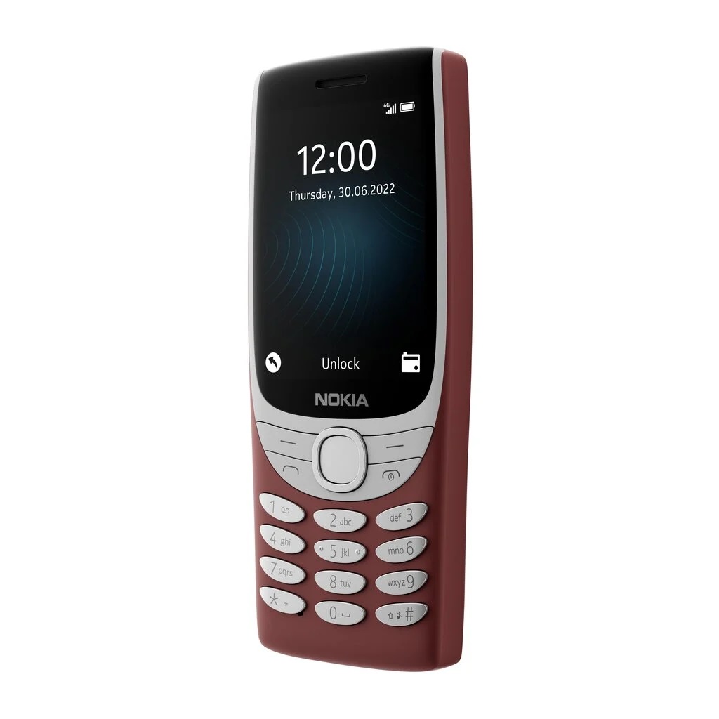 Nokia | 8210 | Yes | Unisoc | Red | 2.8 " | TFT LCD | 0 GB | Dual SIM | Nano-SIM | Bluetooth | 5.0 | Main camera 0.3 MP | 1450  mAh