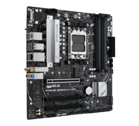 Asus PRIME B650M-A WIFI Processor family AMD, Processor socket AM5, DDR5 DIMM, Memory slots 4, Supported hard disk drive interfaces 	SATA, M.2, Number of SATA connectors 4, Chipset AMD B650, mATX