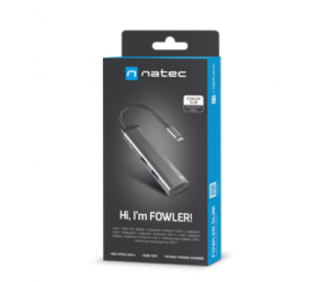 Natec | Multi-Port Adapter | Fowler Slim | USB Type-C