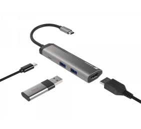 Natec | Multi-Port Adapter | Fowler Slim | USB Type-C