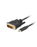 LANBERG Cable USB-C->DVI-D 24+1 M/M 3m