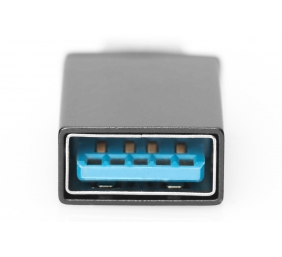 Digitus | USB Type-C adapter, type C to A M/F, 3A, 5GB, 3.0 Version | AK-300506-000-S | Plug USB C | Jack USB A