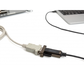 DIGITUS USB Type-C to Serial Adapter | Digitus | DIGITUS DA-70166 - serial adapter - USB-C - RS-232 | DA-70166