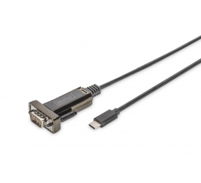 DIGITUS USB Type-C to Serial Adapter | Digitus | DIGITUS DA-70166 - serial adapter - USB-C - RS-232 | DA-70166