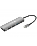 SANDBERG USB-C Dock HDMI+3xUSB+PD 100W