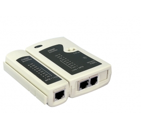 Logilink | Cable tester for RJ11, RJ12 and RJ45 with remote unit