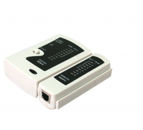 Logilink | Cable tester for RJ11, RJ12 and RJ45 with remote unit