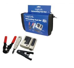 Logilink | Networking Tool Set with Bag, 4 parts