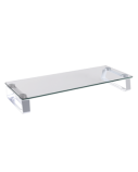 Logilink BP0027 Tabletop monitor riser, glass | Logilink