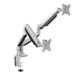 Logilink BP0043 Dual Monitor Desk mount, 13"-32",gas spring, aluminum | Logilink