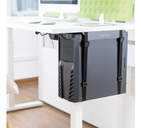LogiLink EO0009 Adjustable Under-Desk CPU Mount, strap | Logilink