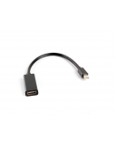 Lanberg Adapter Cable DisplayPort Mini to HDMI, 20 cm | AD-0005-BK