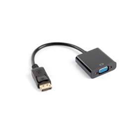 Lanberg Adapter Cable DisplayPort to VGA, 20 cm | AD-0002-BK