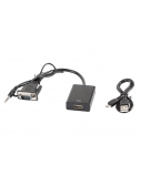 LANBERG AD-0021-BK Lanberg adapter VGA(F