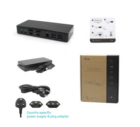 I-TEC USB-C Quattro Docking Station 85W