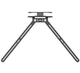 LOGI TV MOUNT FOR VIDEO BARS WHITE