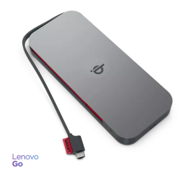 Lenovo | GO Wireless Power Bank | 10000 mAh | Thunder Black | mm | 258 g