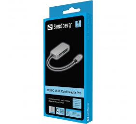 SANDBERG USB-C Multi Card Reader Pro