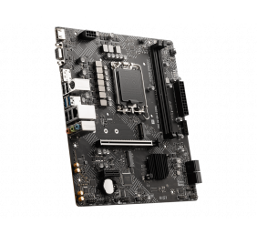MSI | PRO H610M-G DDR4 | Processor family Intel | Processor socket  LGA1700 | DDR4 DIMM | Memory slots 2 | Supported hard disk drive interfaces SATA, M.2 | Number of SATA connectors 4 | Chipset Intel H610 | M-ATX