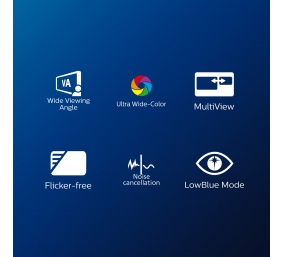 Philips | Monitor with Windows Hello Webcam | 34E1C5600HE/00 | 34 " | VA | 21:9 | 100 Hz | 4 ms | 3440 x 1440 pixels | 300 cd/m² | HDMI ports quantity 1 | Black | Warranty 36 month(s)