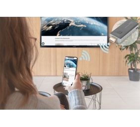 Digitus Click and Present Mini, Wireless Presentation System | DS-55319 | Black