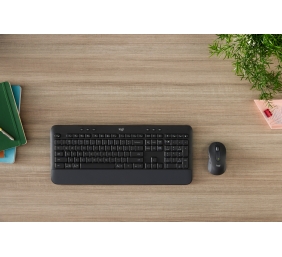 Logitech Signature MK650 Combo for Business Klaviatūra + pelė, Belaidė, US INT (Qwerty), Graphite