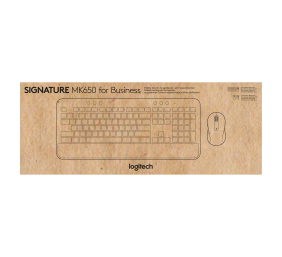 Logitech Signature MK650 Combo for Business Klaviatūra + pelė, Belaidė, US INT (Qwerty), Graphite