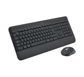 Logitech Signature MK650 Combo for Business Klaviatūra + pelė, Belaidė, US INT (Qwerty), Graphite