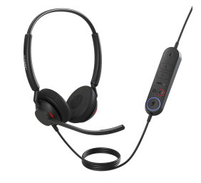 Jabra Engage 40 MS Stereo Inline Link Laidinės ausinės, USB-A, Juoda
