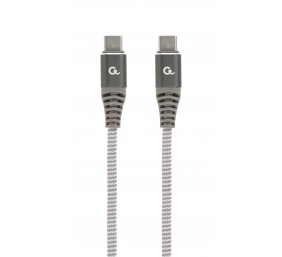 Cablexpert 100 W Type-C Power Delivery (PD) premium charging and data cable, 1.5 m | CC-USB2B-CMCM100-1.5M