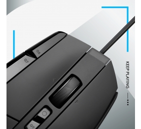 Logitech G G502 X Laidinė žaidimų pelė USB Type-A, Juoda