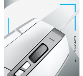 Logitech G G502 X Laidinė žaidimų pelė USB Type-A, Balta