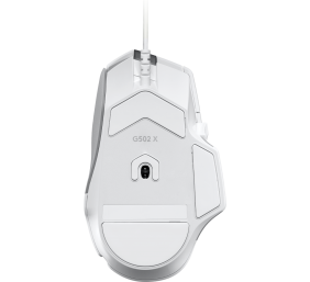 Logitech G G502 X Laidinė žaidimų pelė USB Type-A, Balta