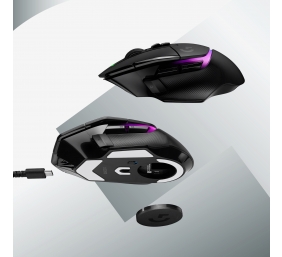 Belaidė pelė Logitech G G502 X Plus Dešinioji RF optinė 25600 DPI