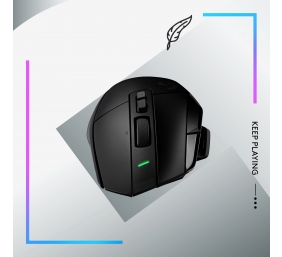 Logitech G502 X LIGHTSPEED Belaidė žaidimų pelė, RF Wireless, 25600 DPI, Juoda