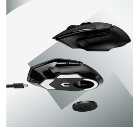 Logitech G502 X LIGHTSPEED Belaidė žaidimų pelė, RF Wireless, 25600 DPI, Juoda