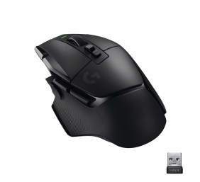 Logitech G502 X LIGHTSPEED Belaidė žaidimų pelė, RF Wireless, 25600 DPI, Juoda