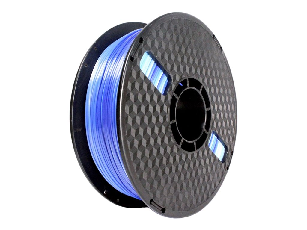 Flashforge Filament, PLA Silk Ice | 3DP-PLA-SK-01-ICE | 1.75 mm diameter, 1kg/spool | Ice blue + Dark blue