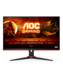 AOC | Monitor | Q27G2E/BK | 27 " | VA | QHD | 16:9 | 155 Hz | 1 ms | 2560 x 1440 | 250 cd/m² | HDMI ports quantity 2 | Black/Red | Warranty 36 month(s)
