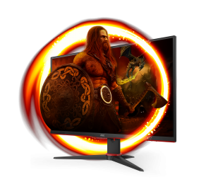 AOC | Monitor | Q27G2E/BK | 27 " | VA | QHD | 16:9 | 155 Hz | 1 ms | 2560 x 1440 | 250 cd/m² | HDMI ports quantity 2 | Black/Red | Warranty 36 month(s)