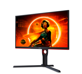 AOC | Monitor | 25G3ZM/BK | 24.5 " | VA | FHD | 16:9 | 240 Hz | 1 ms | 1920 x 1080 | 300 cd/m² | HDMI ports quantity 2 | Black/Red | Warranty 36 month(s)