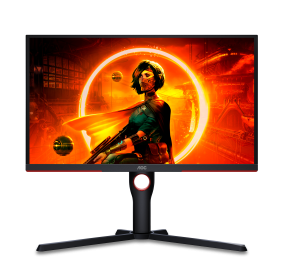 AOC | Monitor | 25G3ZM/BK | 24.5 " | VA | FHD | 16:9 | 240 Hz | 1 ms | 1920 x 1080 | 300 cd/m² | HDMI ports quantity 2 | Black/Red | Warranty 36 month(s)