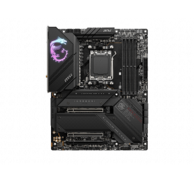 MSI | MPG X670E CARBON WIFI | Processor family AMD | Processor socket AM5 | DDR5 DIMM | Memory slots 4 | Supported hard disk drive interfaces 	SATA, M.2 | Number of SATA connectors 6 | Chipset AMD X670 | ATX