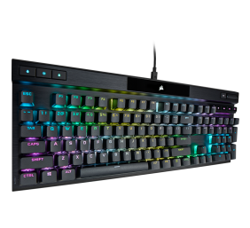 Corsair | OPX Switch | K70 PRO RGB | Gaming keyboard | Gaming Keyboard | RGB LED light | NA | Wired | Black | Optical-Mechanical