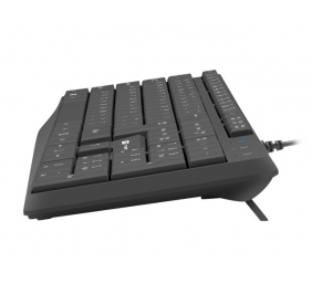 Natec | Keyboard | Nautilus NKL-1950 | Keyboard | Wired | US | Black | USB Type-A | 390 g
