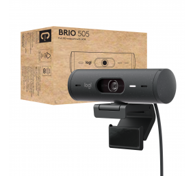 Logitech Brio 505 Internetinė kamera, 4 MP, FHD 1920x1080, USB-C, Graphite