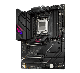 ASUS ROG STRIX B650E-E GAMING WIFI | Asus | Processor family Ryzen | Processor socket 1 x Socket AM5 | 4 DIMM slots - DDR5, non-ECC, on-die ECC, unbuffered | Supported hard disk drive interfaces SATA-600 (RAID), 4 x M.2 | Number of SATA connectors 4