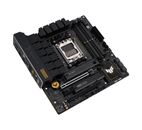 Asus | TUF GAMING B650M-PLUS WIFI | Processor family AMD | Processor socket AM5 | DDR5 DIMM | Memory slots 4 | Supported hard disk drive interfaces 	SATA, M.2 | Number of SATA connectors 4 | Chipset AMD B650 | micro-ATX