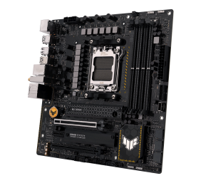 Asus | TUF GAMING B650M-PLUS WIFI | Processor family AMD | Processor socket AM5 | DDR5 DIMM | Memory slots 4 | Supported hard disk drive interfaces 	SATA, M.2 | Number of SATA connectors 4 | Chipset AMD B650 | micro-ATX